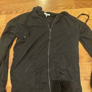 Maurices Black Zip-Up